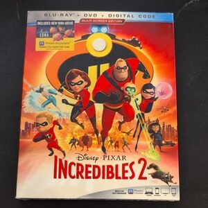 Incredibles 2 Blu-Ray + DVD + Digital Code